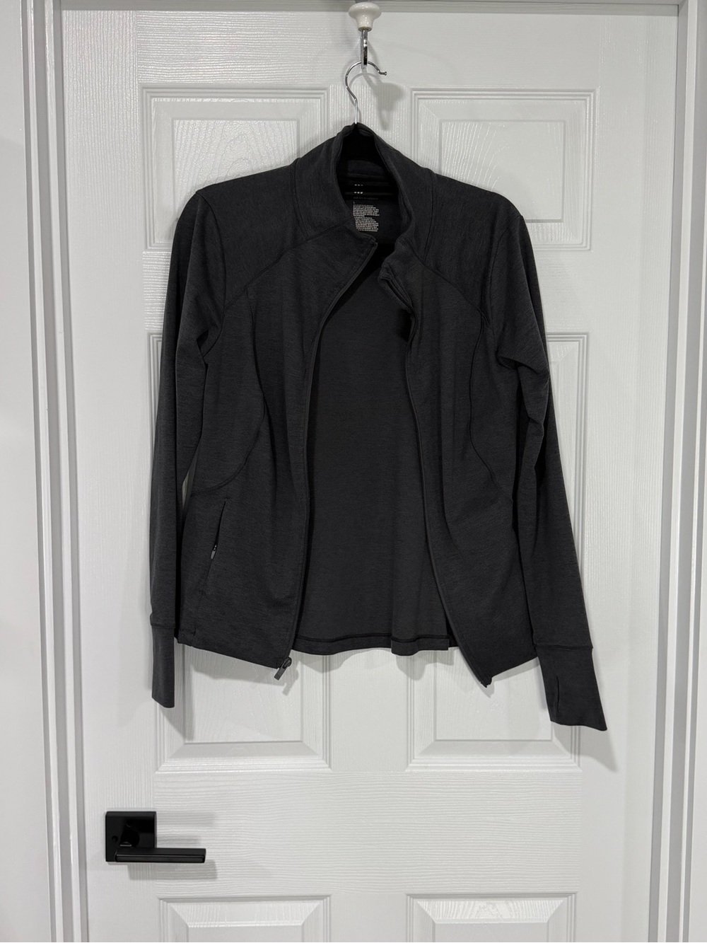 all in motion Women's Charcoal Zip Utility Jacket